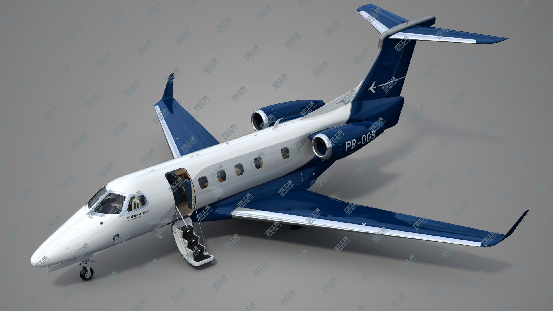images/goods_img/202104021/3D model Embraer Phenom 300E Private Jet/1.jpg